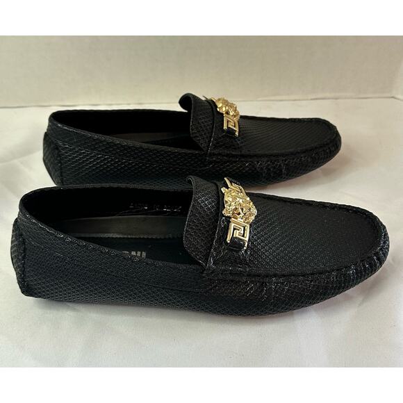 Terroni Other - Men’s Terroni Italian Design Luxury Slip on Black Loafer Size 10